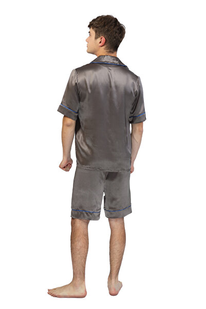 Katerinna Men's short pajamas made of 100% natural mulberry silk -19 momme 6A