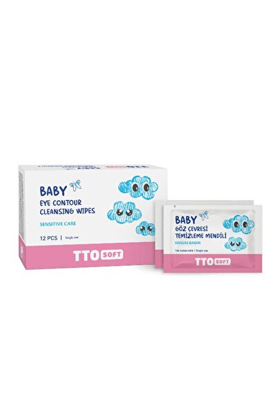TTO Soft Baby Göz Çevresi Temizleme Mendili 12 Adet