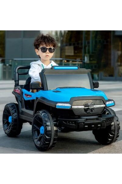 OEMD Mașină electrică pentru copii 3-9 ani, 380W, telecomandă, albastră