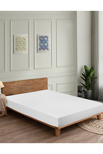 SHome 100% Cotton Combed Premium Fitted Sheet All Sizes All Colors