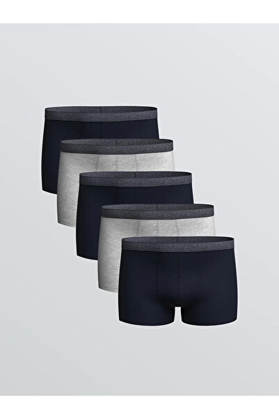 LC Waikiki Standard Mold Cotton Flexible Men's Boxers Pack of 5
