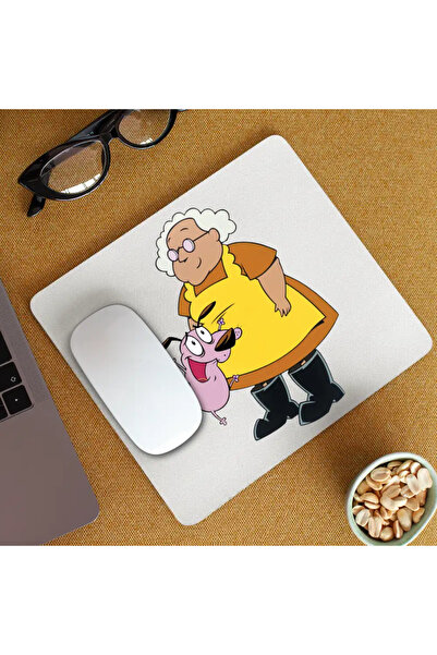 OEM Mousepad Courage The Cowardly Dog Grandma Beagle Puppy