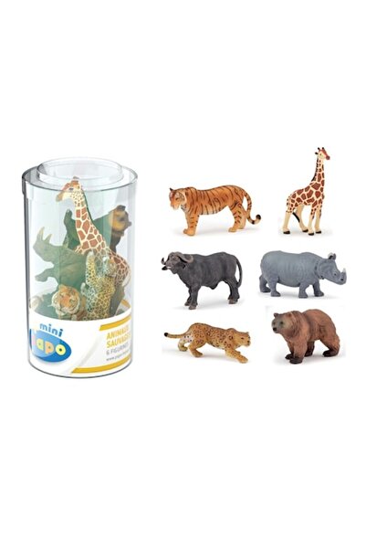 OEM - Set of 6 Wild Mini Animal Figurines