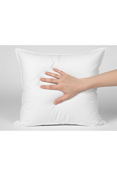 Boema Home Deco Super Soft Pillow with Down and Fine Goose Feather – Light and Fluffy, 70x70 cm, White