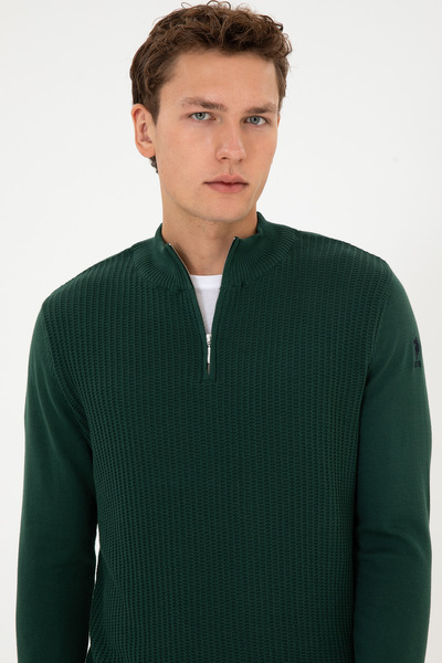 U.S. Polo Assn. Men's Dark Green Sweater 50307830-Vr079