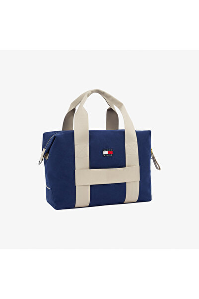 Tommy Hilfiger Retro Cool Duffle Erkek Mavi Spor Çantası