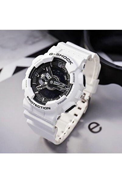 G-SHOCK Analog Digital White Band Men's Quartz Watch GA-110GW-7APR