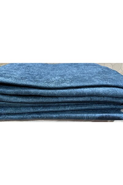 Muensu Petrol Mavisi Altı Süngerli Çekyat Örtüsü, Koltuk Şalı, Yeni Sezon Gofra, 3mm Süngerli