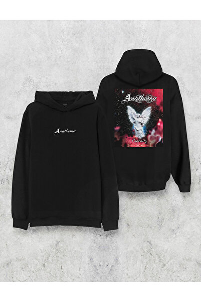 Darkia Anathema Special Design Back Printed Hooded Sweat Hoodie