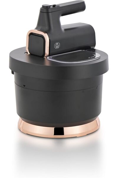 Other Lorena Stand Mixer 300W (E02240) – 6 Speeds, 3.5L, Black/Gold by Al Saif