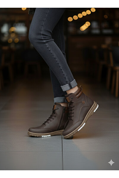 rocassi KADIN Hakiki Nubuk Deri Bot