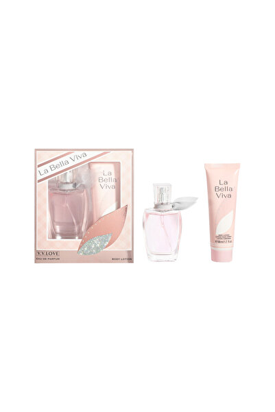 V.V LOVE V.V. Love set (perfume 30 ml + body lotion 50 ml) La Bella viva VL3801-3 (women's fragrance)