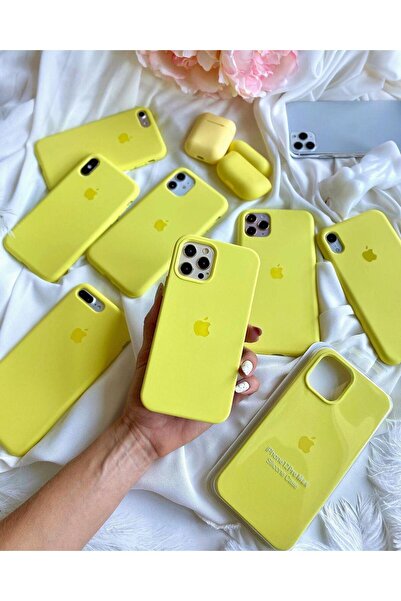 Apple Θήκη σιλικόνης με εσωτερικό από μικροΐνες Lemon iPhone Xs Max