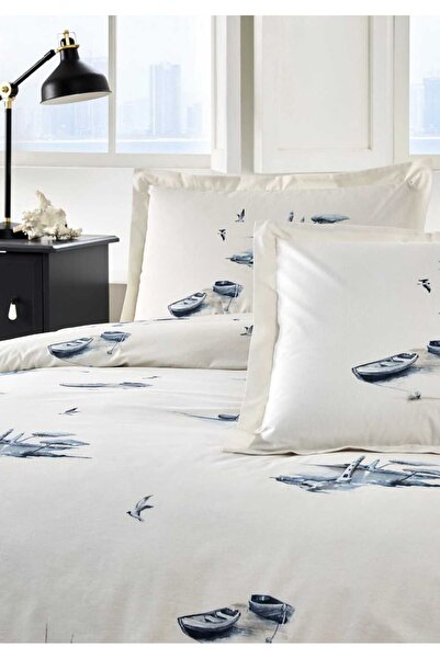 Özdilek 100% Cotton Single Duvet Cover Set (3 Pieces) Limited Stock - Sandal Model