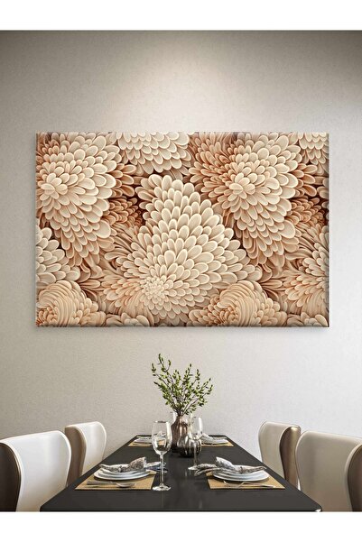 KanvasSepeti TEXTURĂ DINGİN - CANVAS MODERN IMPRIMAT Pictură în ulei Texturat...