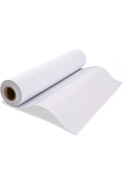 007 لفافة ورق الرسم الأبيض من إيلاكيس - 44 سم × 20 مترًا (20 مترًا) ورق فني ل...