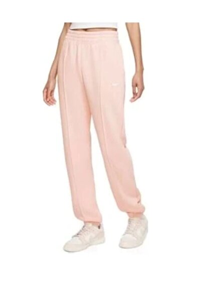 Nike W Nsw Essntl Clctn Flc Mr Pant Kadın Eşofman Altı (Bol Kalıp) BV4089-610