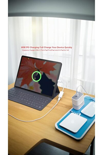 Sweet seven USB-C to Lightning Adapter — 60W PD Fast Charging & 480Mbps Data Transfer