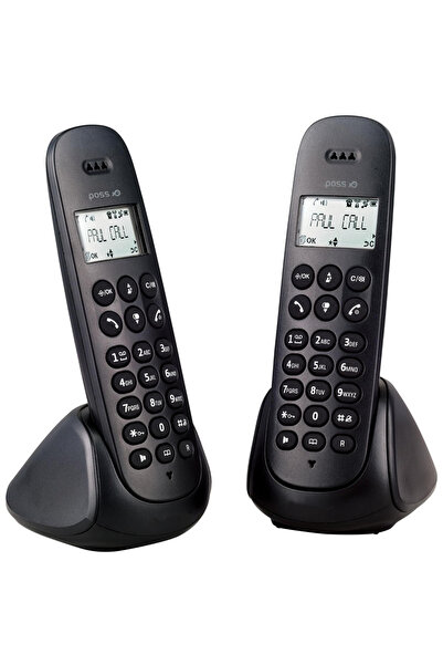 Poss Telefon fix PSDP130DBK, Dect, Negru