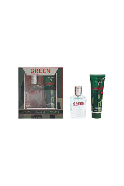 V.V LOVE V.V. Love set (30 ml Eau de Parfum + 50 ml Aftershave) Green Mountaineer VL3801-8 (men's fragrance)