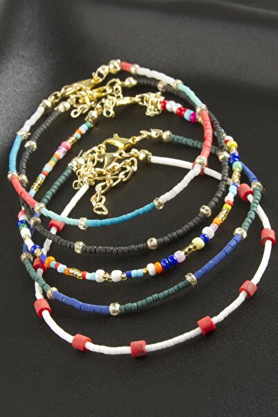 AhEs Shopping Mixed Miyoki Bead Bracelet