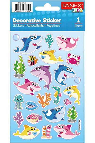 Tanex سلسلة أسماك القرش اللطيفة المنتفخة TNX-27218