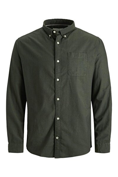 Jack & Jones Ανδρικό πουκάμισο Jack Jones Oxford Plus Plus Size 12286178