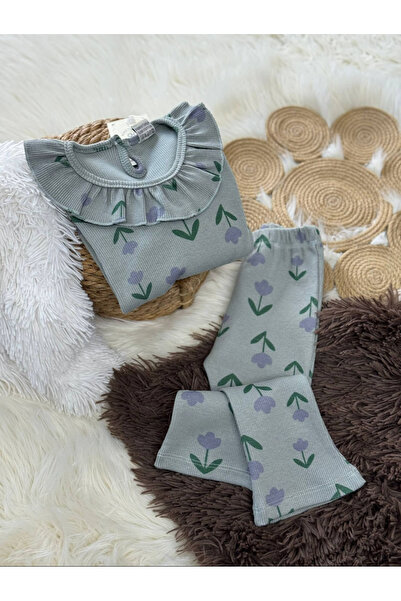 Store Kız çocuk Fitilli taytlı Alt üst takım