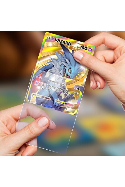 Generic YK Toys Soft Clear Top-Loading Card Sleeves, 1000-Pack (Protective Sleeves for Baseball, Sports, Yu-