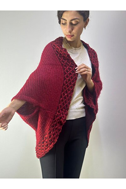 Gönülden Tasarım Soft Knitting Women Cardigan Bolero