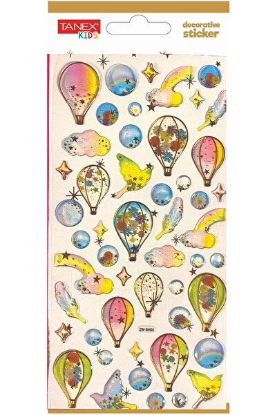 Tanex Decorative Sticker-2 Puffy Etiketi TNX-5001