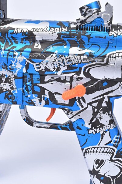 Fun Moment Water Gel Gun Toy with Silencer by (Blue)