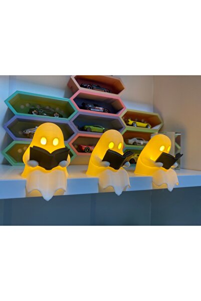 baskı garaj Hayalet Gece lambası 3 Lü