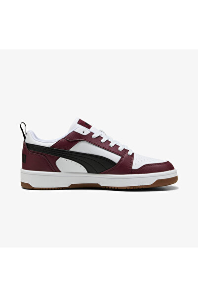 Puma Rebound v6 Low Unisex Bordo Spor Ayakkabı