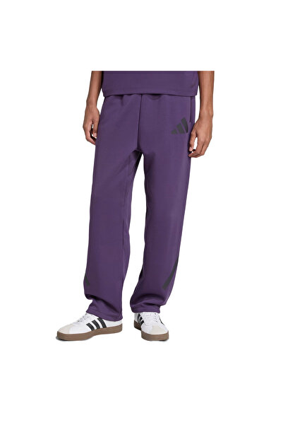 adidas Z.N.E. Open-Hem Erkek Mor Günlük Stil Eşofman Altı JW4778