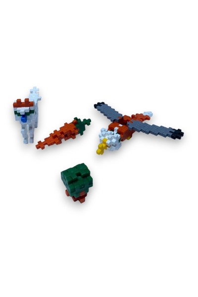 Lemut Hashtag Yapı Oyuncak - 400 Parça Mini Yapı 12 Renk Motor Beceri Geliştirici Oyuncak Seti