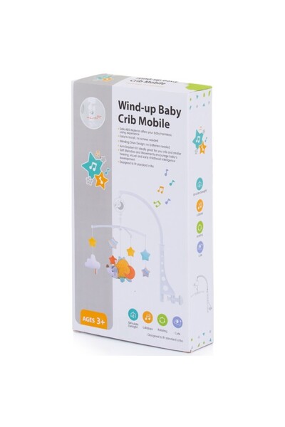 Chipolino Parrots musical crib carousel