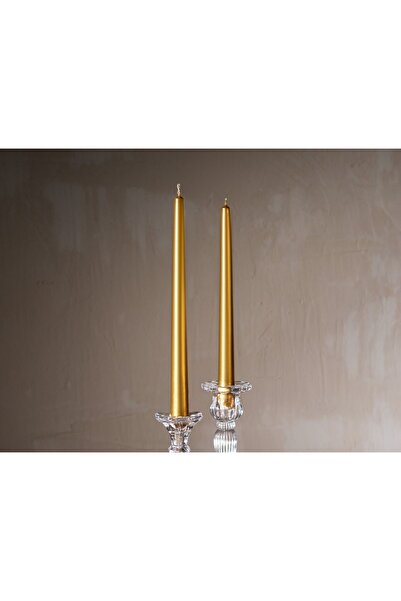 Madame Coco Répertoire Le Cadeau Şamdan Mum - Gold - 25 Cm