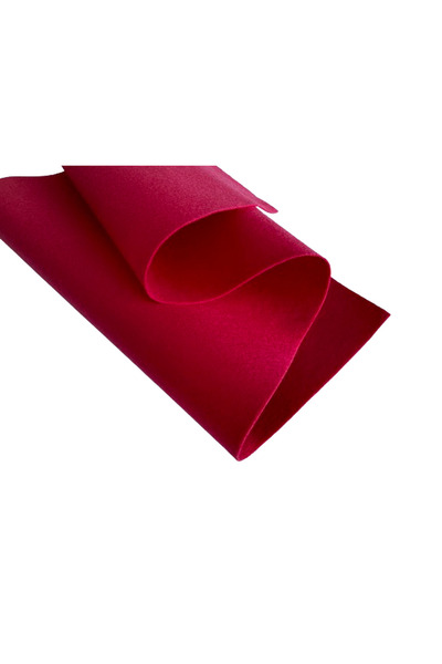 feltland Felt, soft felt 1mm 50X110cm, pink red