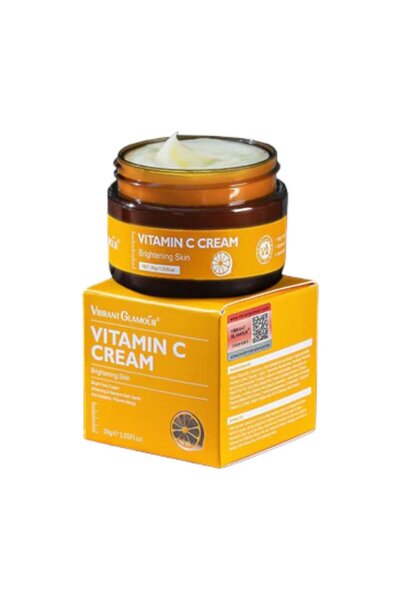 Vibrant Glamour كريم فيتامين سي لتفتيح البشرة الباهتة 30 جرام