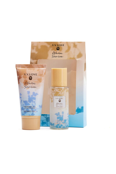 V.V LOVE V.V. Love set (Body mist 85 ml + Body lotion 75 ml) Warm Season VL9059-31