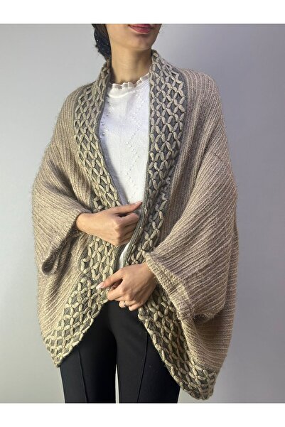 Gönülden Tasarım Soft Knitting Women Cardigan Bolero