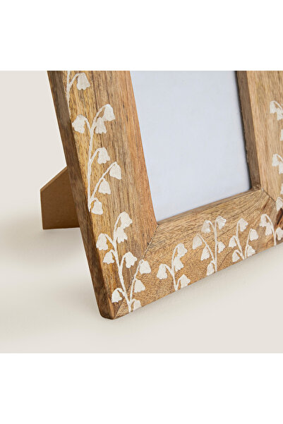 Chakra Fuchsia Fotoğraf Çerçevesi 24x19 Cm Natural