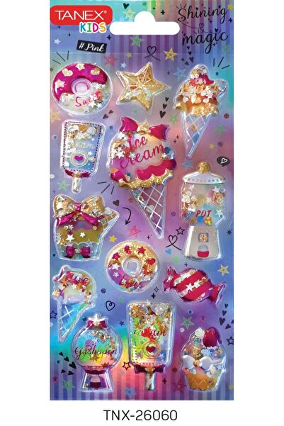 Tanex Shiny Glitter-10 Series Label Tnx-26060