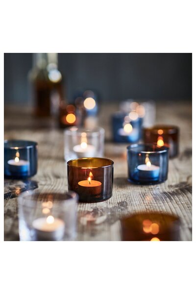 IKEA Candle Holder, Assorted Colours, 6cm