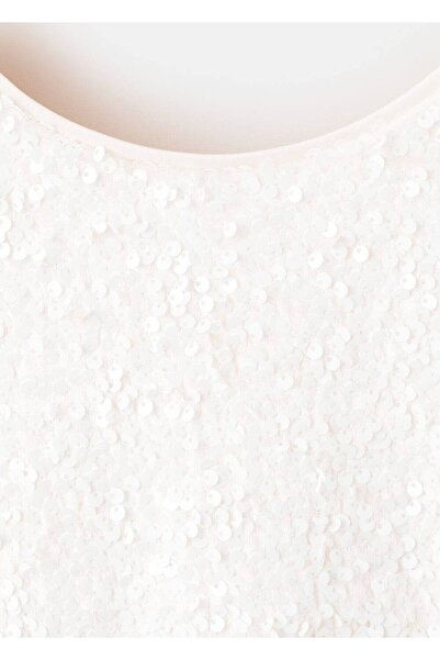 MANGO Kids Payetli mini elbise