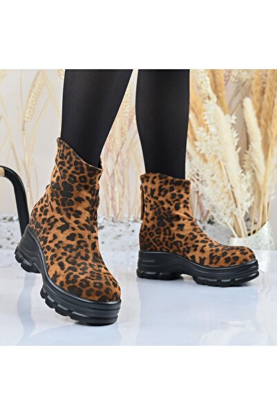 Tmall Γυναικείες μπότες, κατασκευασμένες από δέρμα με γούνινη επένδυση, GD111...