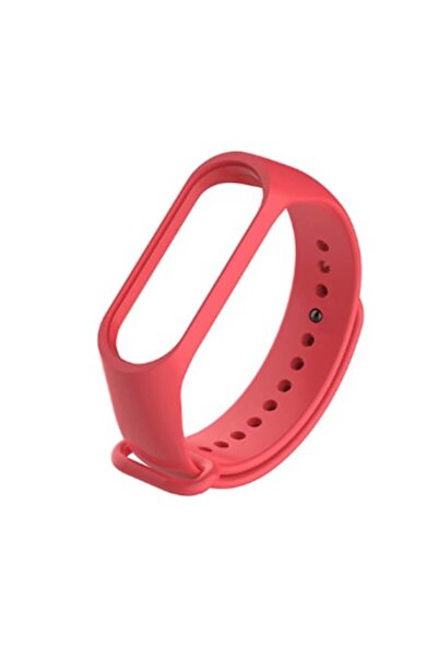digital-play Replacement strap compatible with Mi Band 3 and Mi Band 4 - red