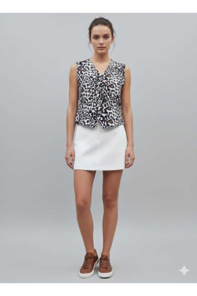MODA سترة ليوبارد