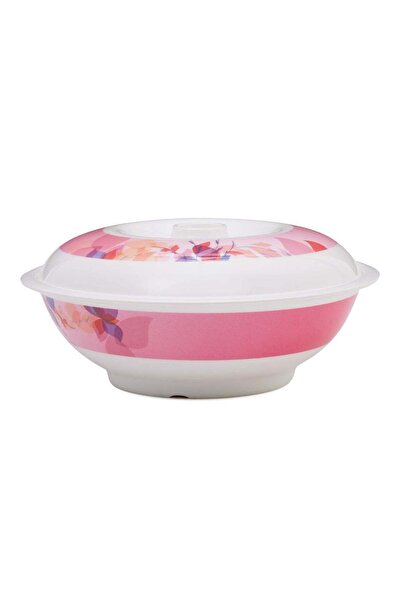 Generic HVR Autumn Casserole With Cover Pink/White 800ml